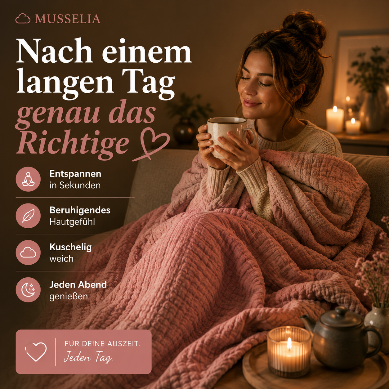 Musselia ☁️ Die Decke, die jeder will